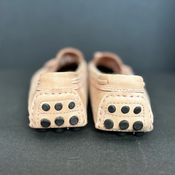 Mercanti Fiorentini Brazil Women’s Blush Pink Leather Flats Loafers Shoes 8.5 - Picture 2 of 6